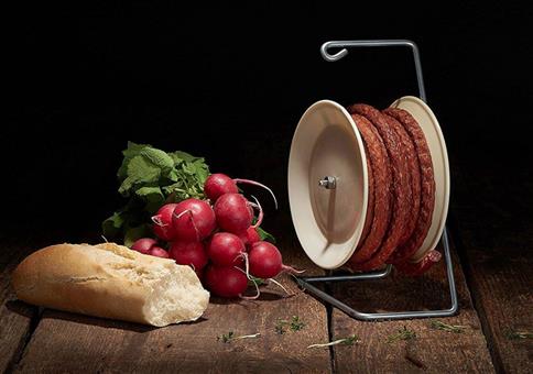 3,5 Meter Wurst auf einer Kabeltrommel