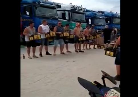 Bierkastentanz in Holland