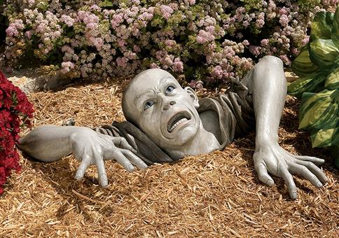 Der Zombie für den Vorgarten