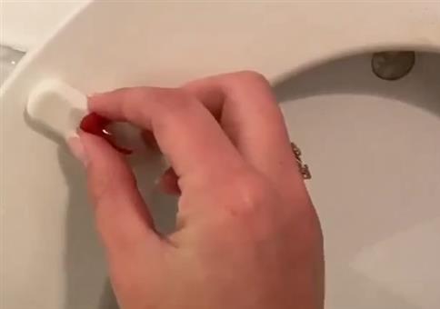 Den Mitbewohner auf Toilette ärgern