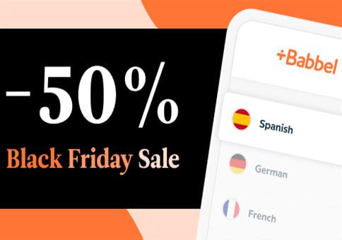 Babbel (Sprachen lernen) 12 Monate für 42€ (statt 84€)