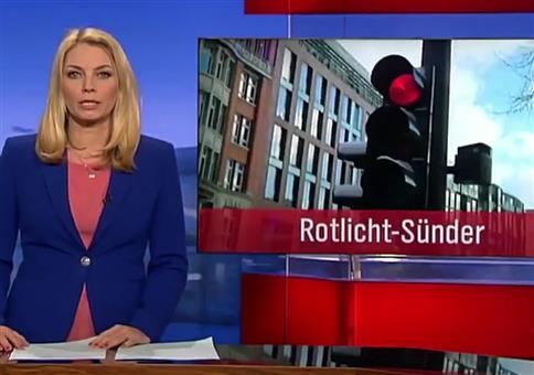 Normaler Hamburger Stadtverkehr