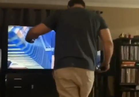 Der Sprung in den Fernseher