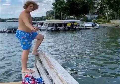 Aquaman auf Fischfang