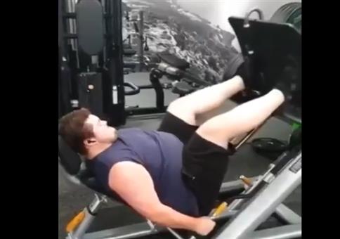 Heftiges Beintraining mit Afterburner