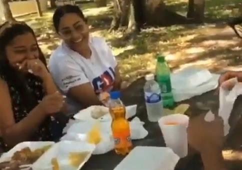 Er hat Schiss vor Insekten