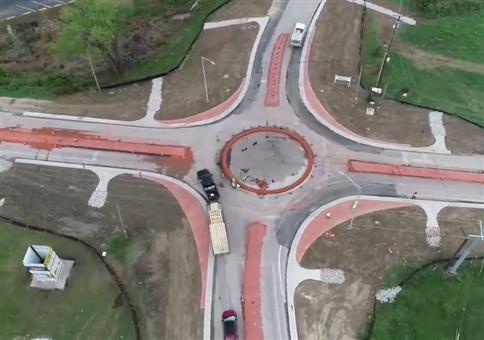 Kreisverkehr in den USA