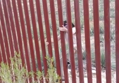 Der Grenzzaun zu Mexiko - Einfach drüber klettern