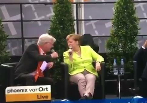 Merkel, die schlagfertige Muddi