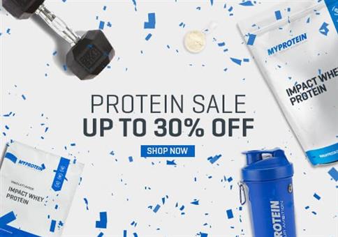 MyProtein: 30% Extra-Rabatt auf ALLES