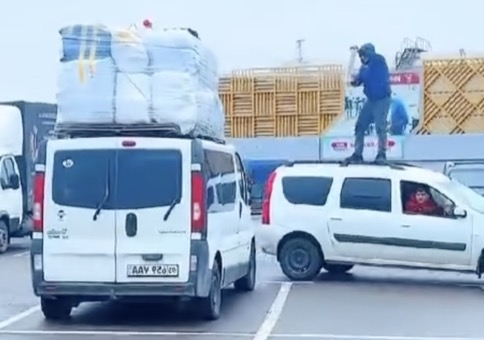 Alles sauber in Folie einwickeln