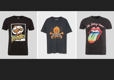 Motto-T-Shirt Sale bei C&A