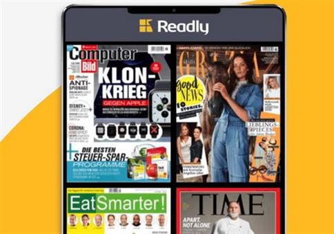 Readly Magazin Flatrate: 3 Monate gratis (statt 29,97€)