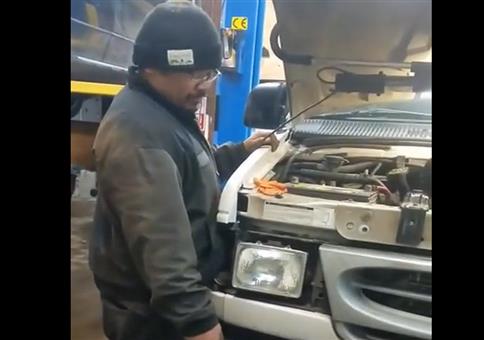 Das erste Mal den neuen Motor starten