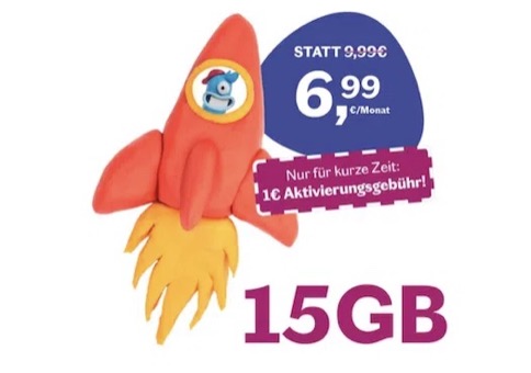 Lebara o2 Allnet-Flat mit 15GB für 6,99€ mtl.