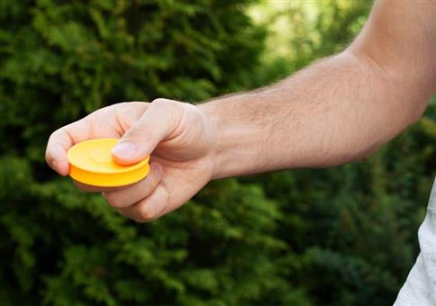 Mini-Frisbee – fliegt bis zu 60 Meter