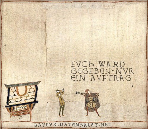 You only had one job