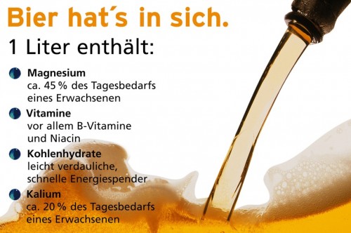 Bier hat's in sich