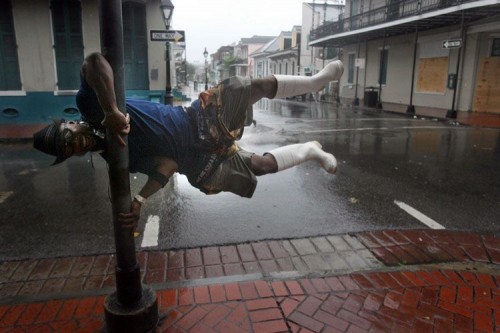 APTOPIX Gustav New Orleans