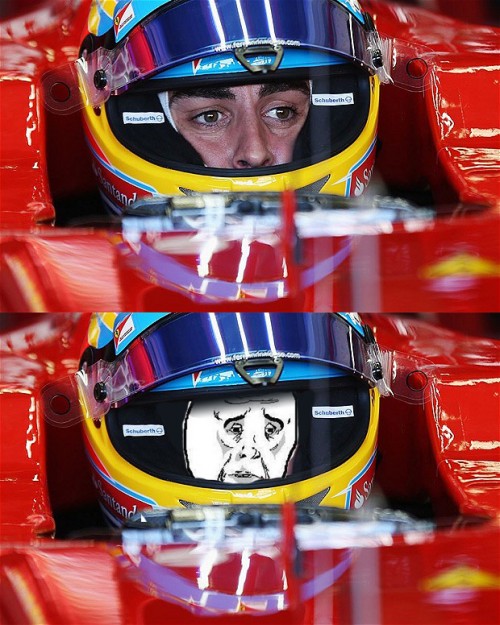 F1 Grand Prix of Japan...SUZUKA, JAPAN - OCTOBER 07:  Fernando Alonso of Spain and Ferrari prepares to drive during the Japanese Formula One Grand Prix at the Suzuka Circuit on October 7, 2012 in Suzuka, Japan.  (Photo by Mark Thompson/Getty Images)